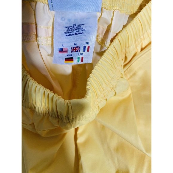 Reebok Athletic Shorts Womens Sz Large Running Volleyball Gym Pockets Drawstring - Picture 8 of 12